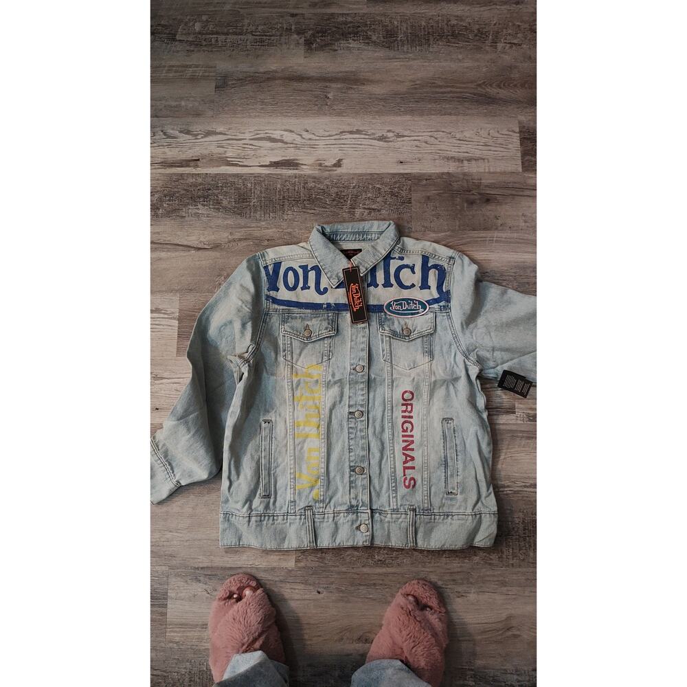Von Dutch Oversized Denim Jacket